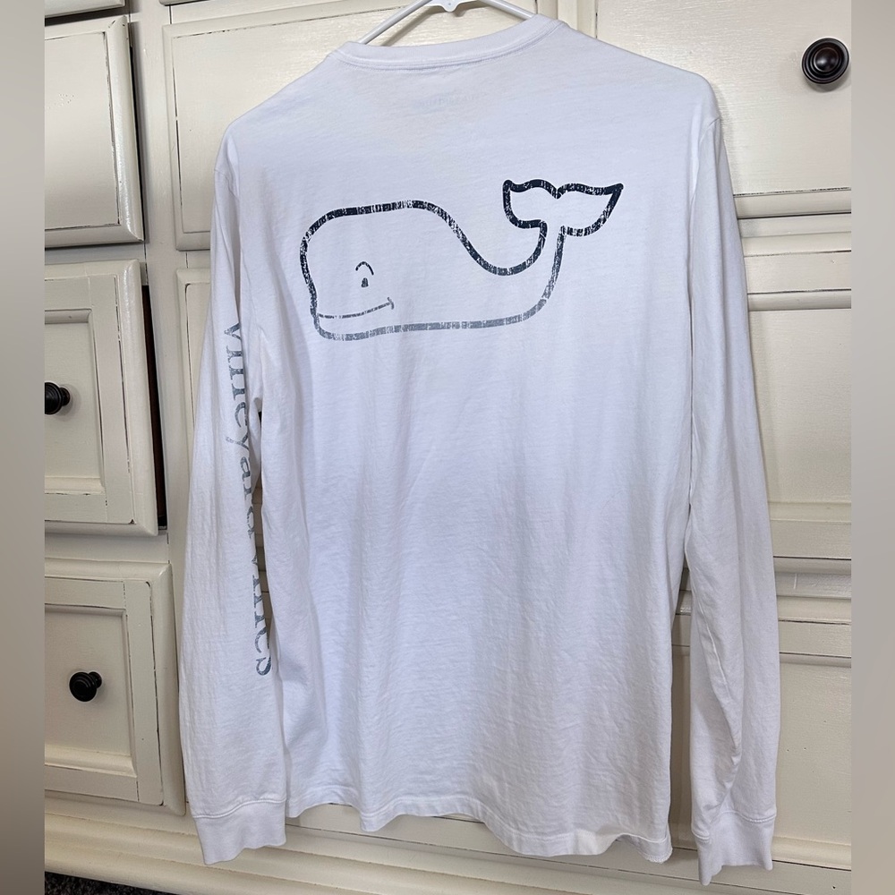 Vineyard Vines White Long Sleeve Shirt